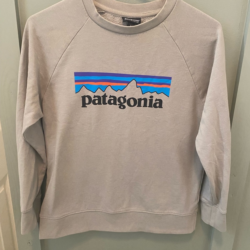 Patagonia Gray Crewneck Sweater